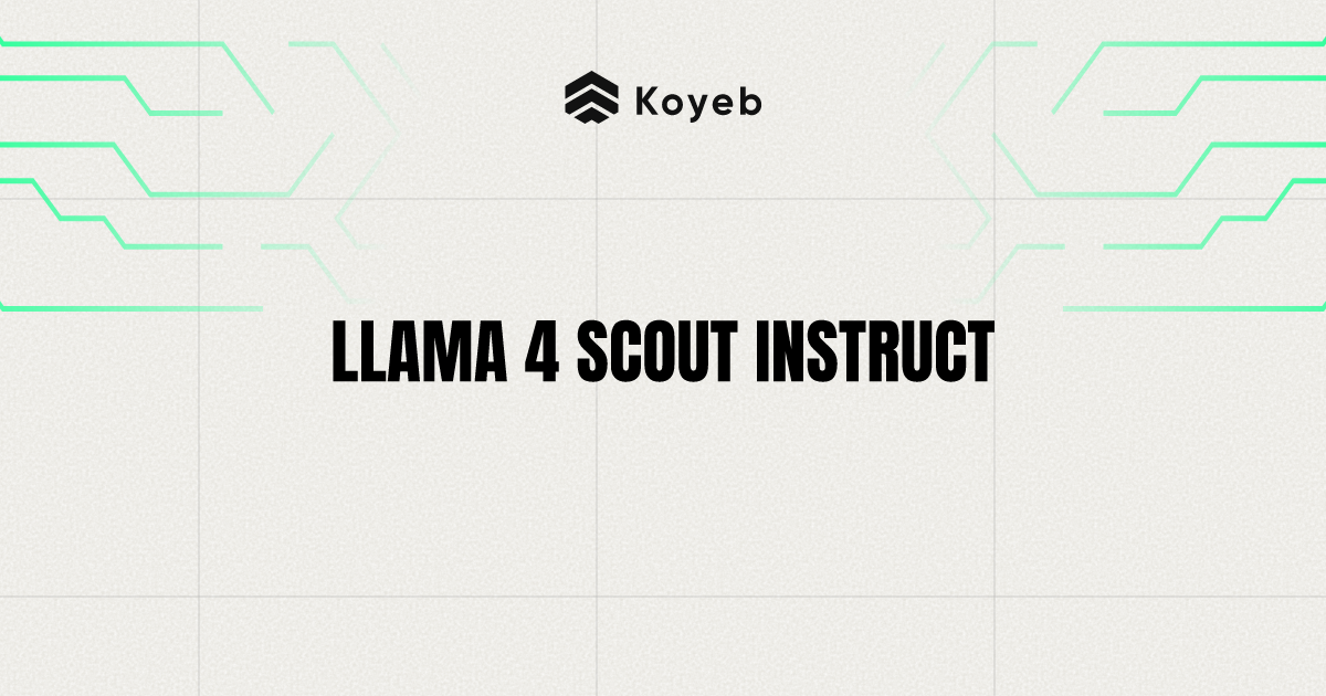 Llama 4 Scout Instruct