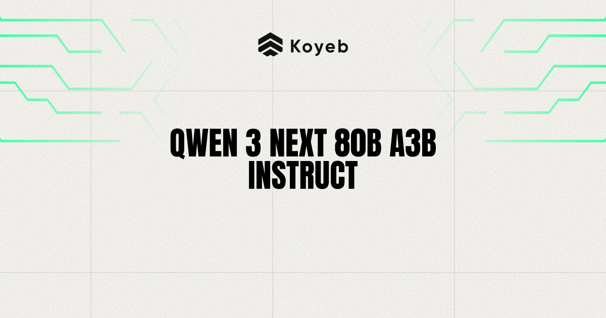 Qwen 3 Next 80B A3B Instruct