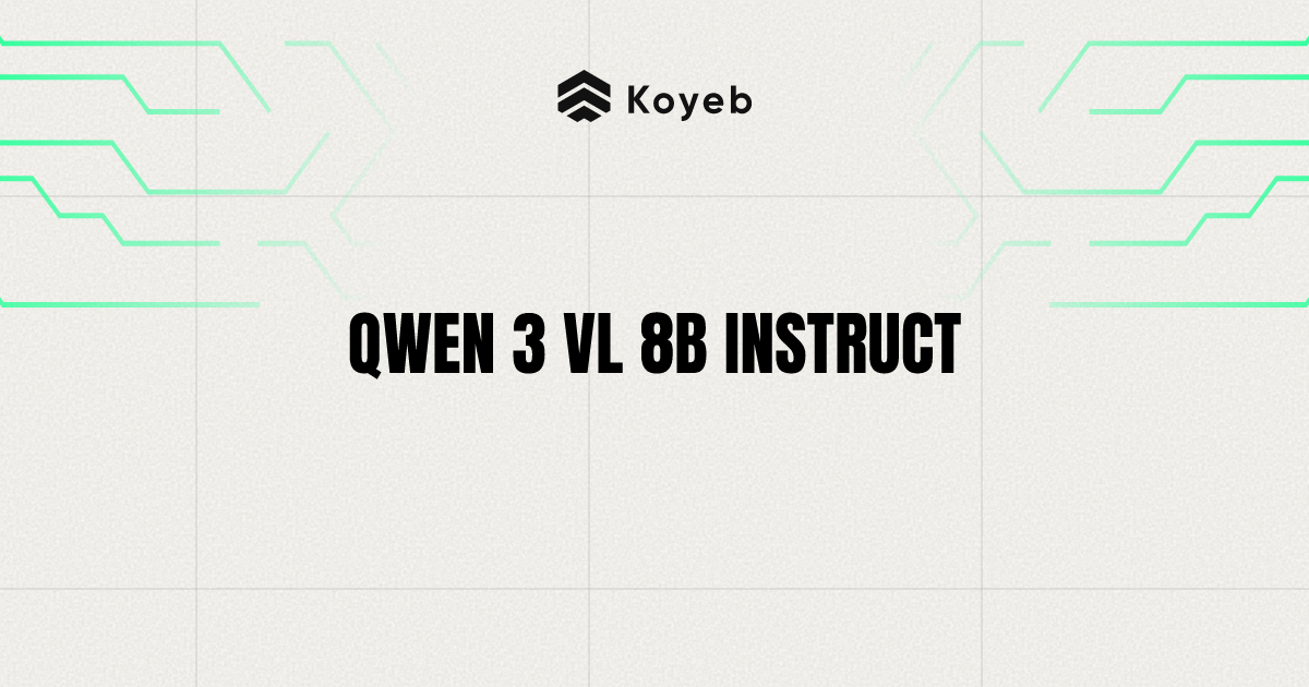 Qwen 3 VL 8B Instruct