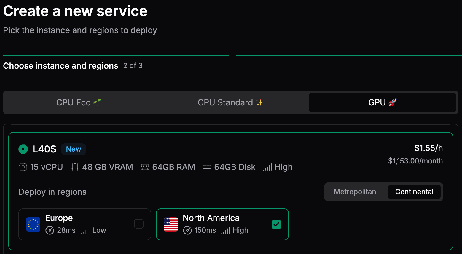 NVIDIA L40S now in North America, Billing Alerts, and more