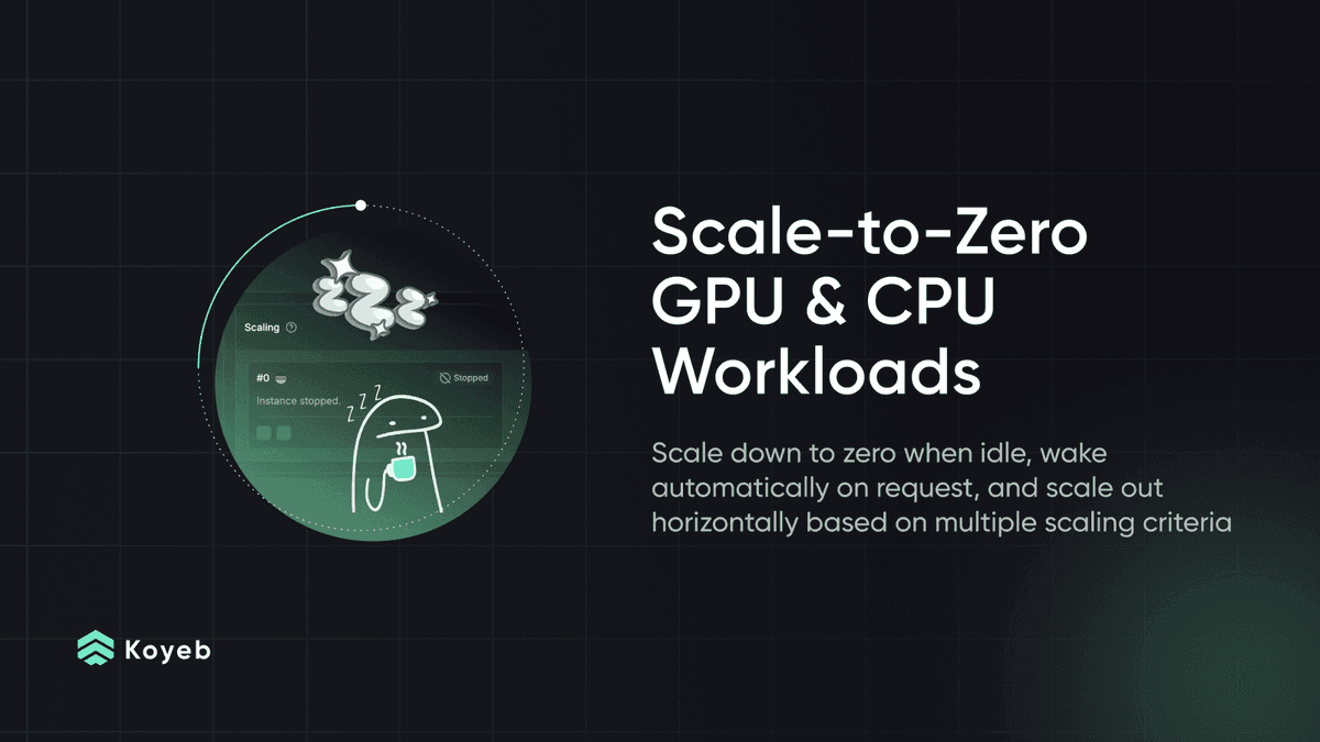 Scale to Zero: Optimize GPU and CPU Workloads