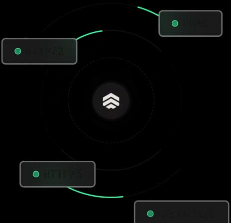 Native HTTP/2, WebSocket, and gRPC Support