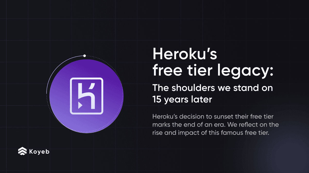 Heroku’s free tier legacy: The shoulders we stand on 15 years later
