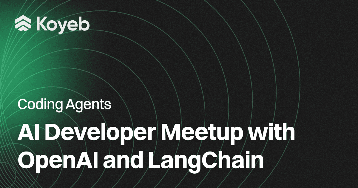 AI Dev Meetup on Coding Agents with OpenAI and LangChain