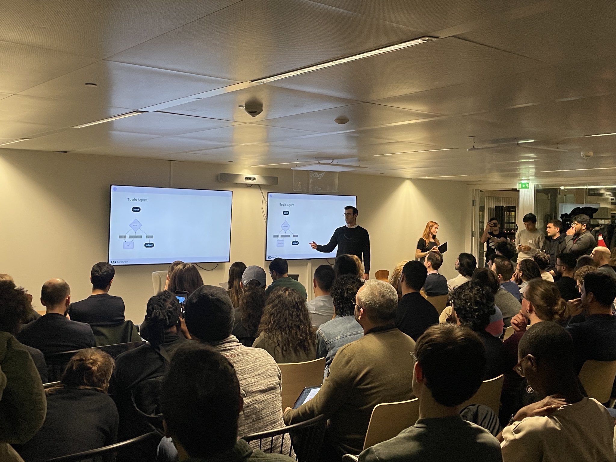 Marco at AI Dev Meetup