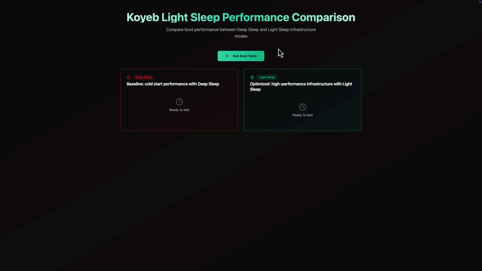 Demo app comparing calling an API from Light Sleep and Deep Sleep