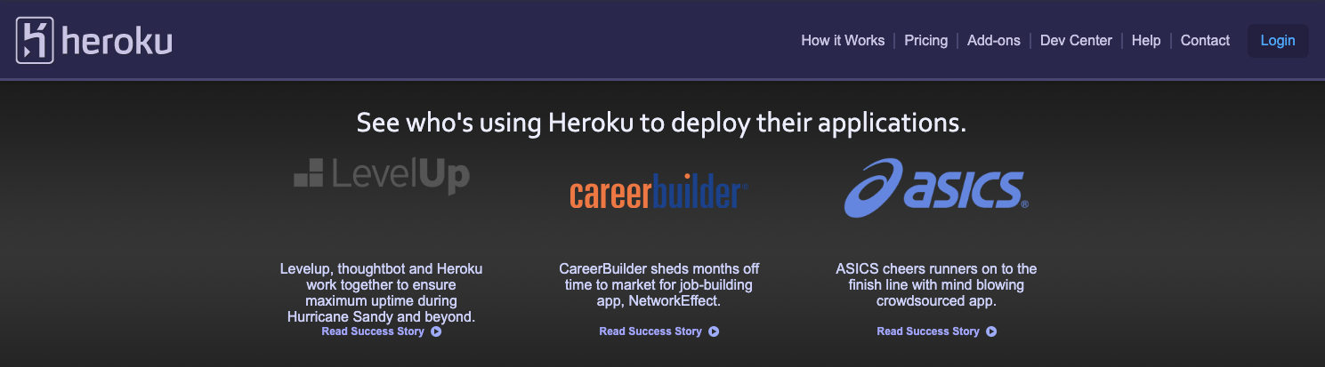 Heroku success stories 2014