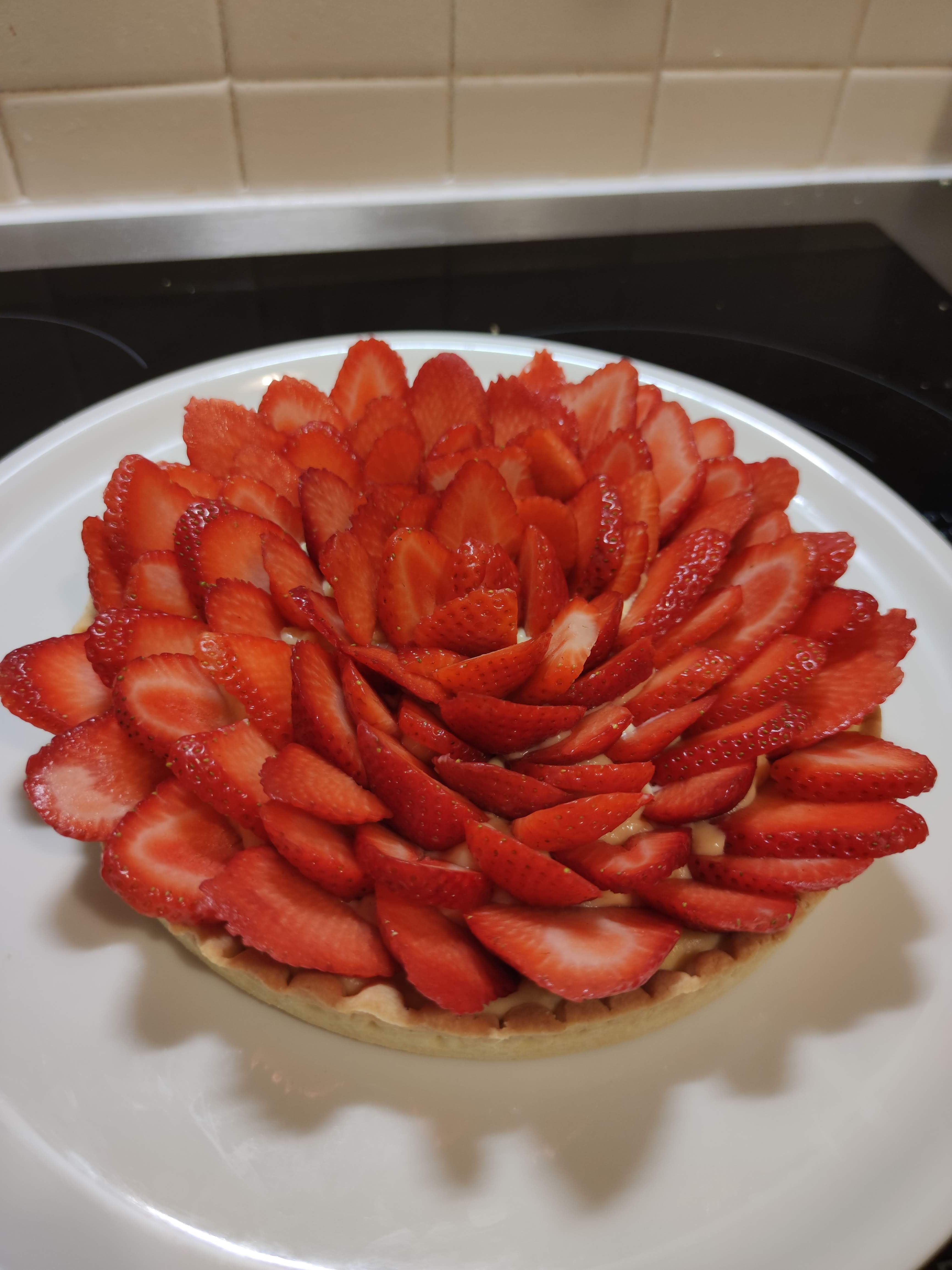 Julien's strawberry tarte