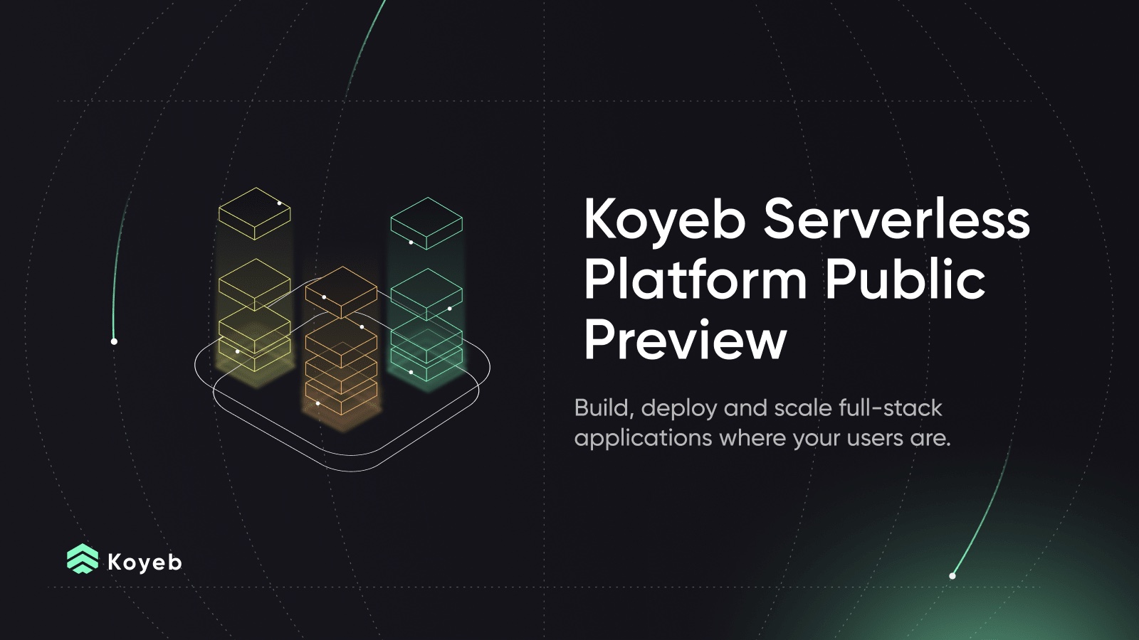 If you don't know us yet, Koyeb is the developer platform to build, deploy and scale full-stack applications where your users are. We've bee