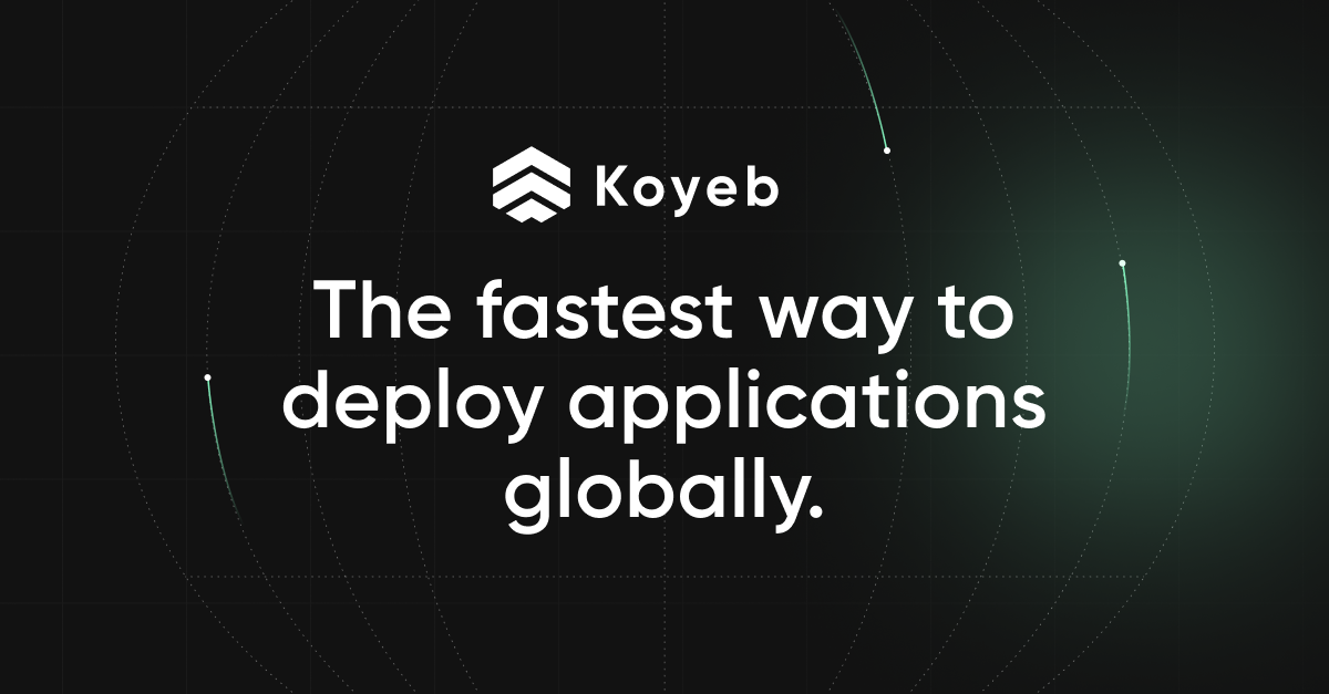 The Koyeb unified platform lets you combine the languages, frameworks and technologies you love. Deploy any application thanks to native support of po